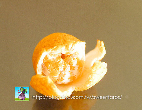 袖珍─剝皮橘子(直徑0.9cm)