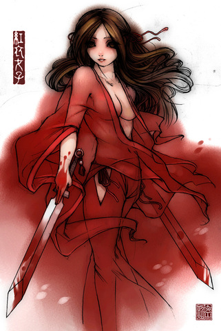 紅衣女子：劍系武者