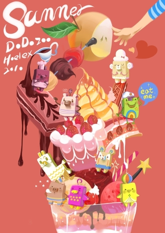 【SUMMER ice Dessert ★DoDo甜點疊疊樂 (一)】