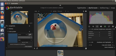 DarkTable - 後製修圖軟體(類似Photoshop)的免費軟體 Linux & MacOS