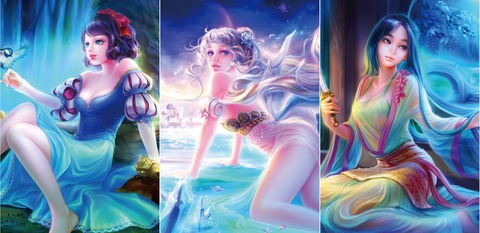 「公主」插畫創作系列 Shawli's Princess Series CG Illustration Artwork
