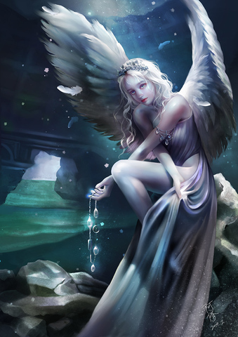 羽毛與翅膀：女天使