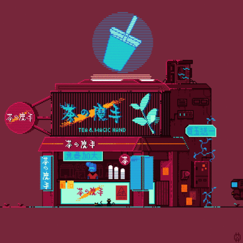 小小商店－茶的魔手