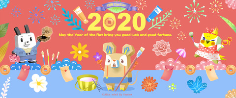 回顧DODO ZOO 開始從2020年鼠年丹丹